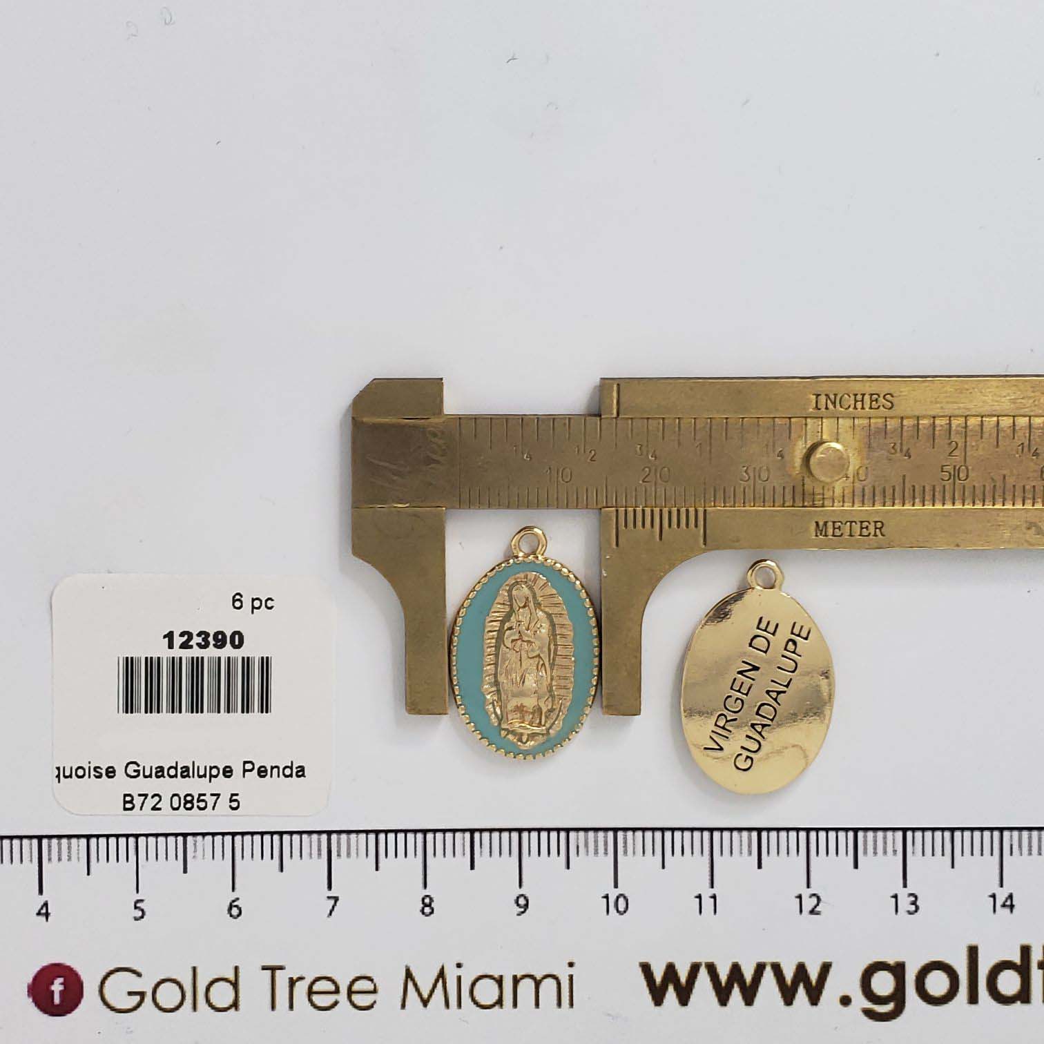 12390 Medalla Turquesa Guadalupe