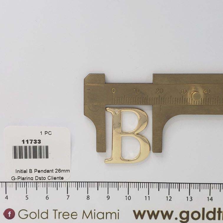 11733 Initial B Pendant