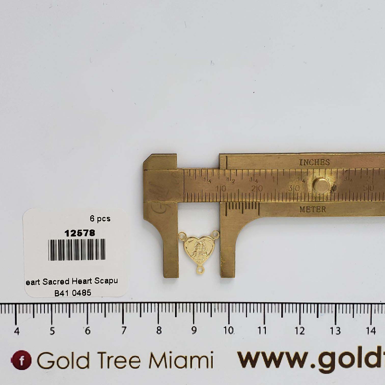 12578 Sacred Heart Scapular Connector