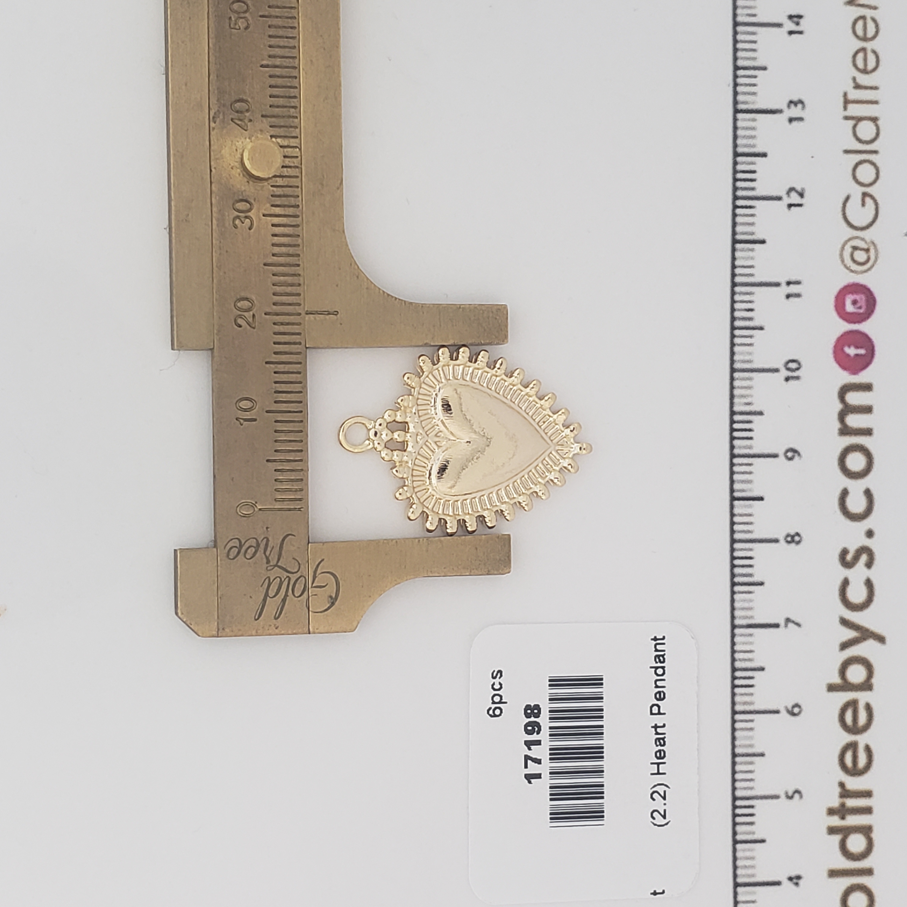 17198 Heart Pendant