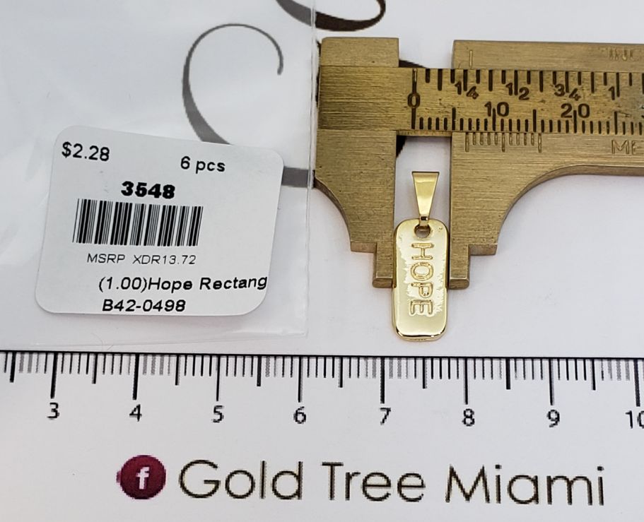 3548 Dije Rectangular Esperanza