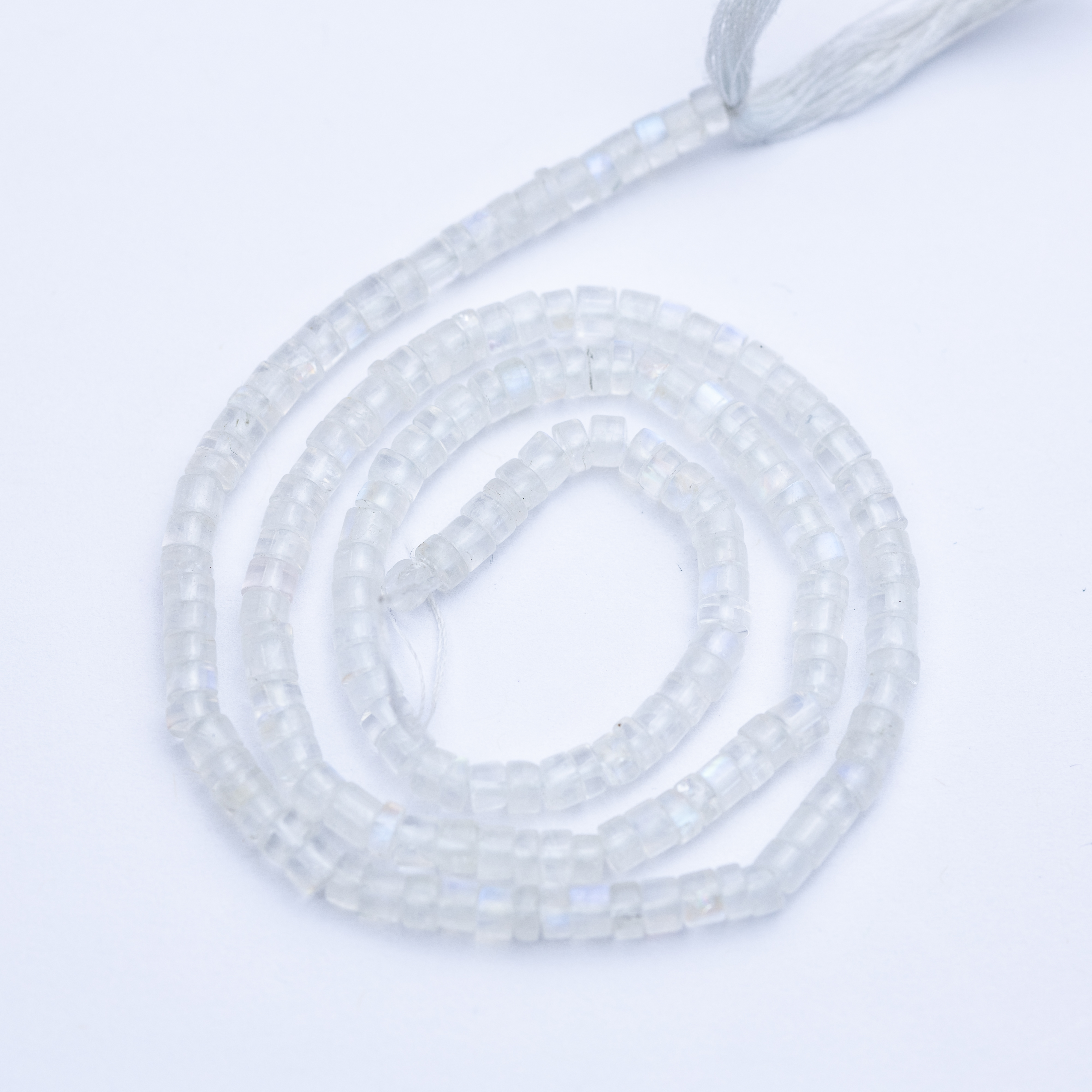 19934 White Beaded Strand