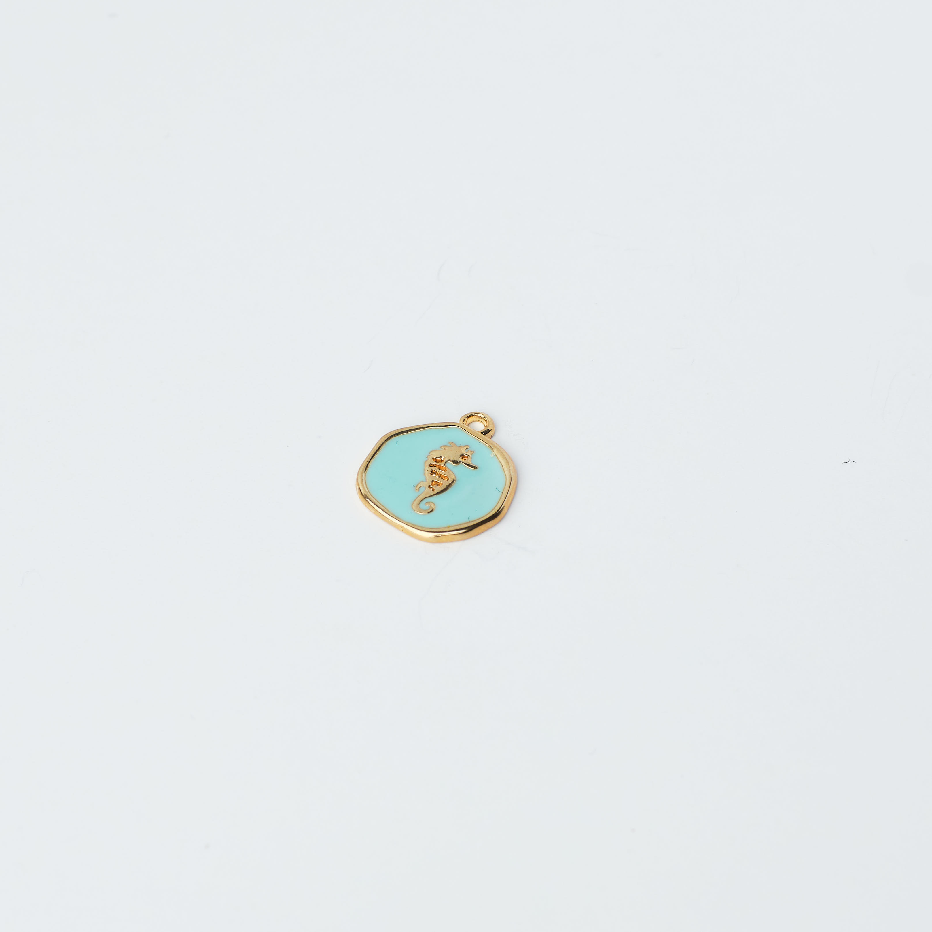 20823 Dije de caballo de mar Turquesa