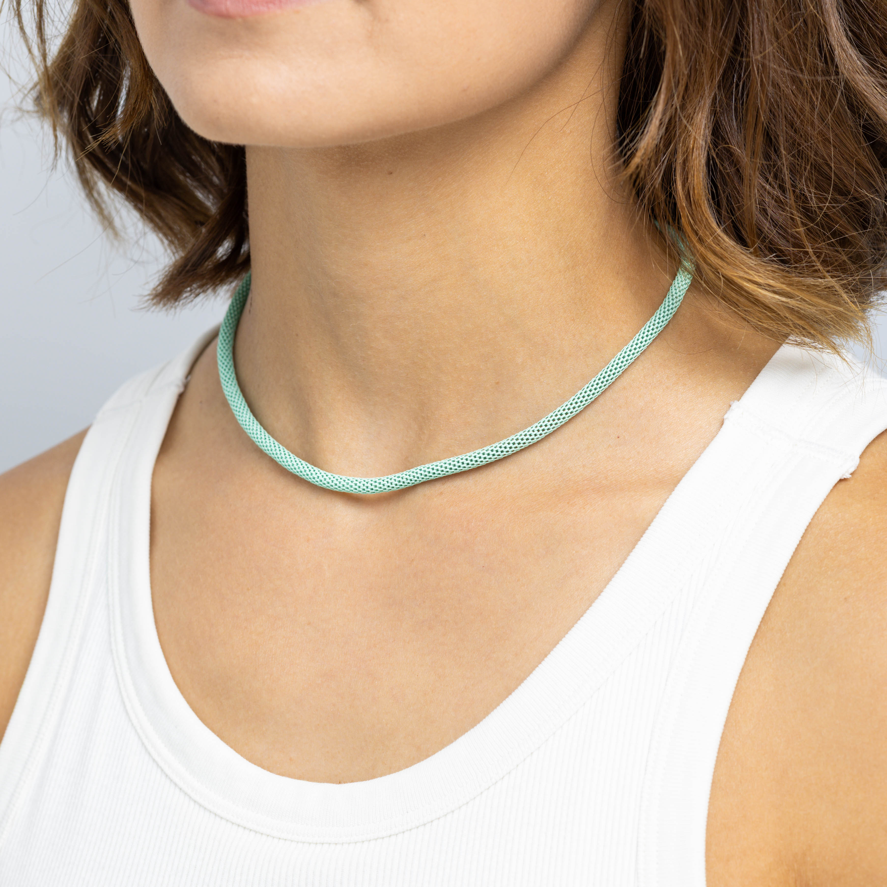 11252 Mint Chain Mesh
