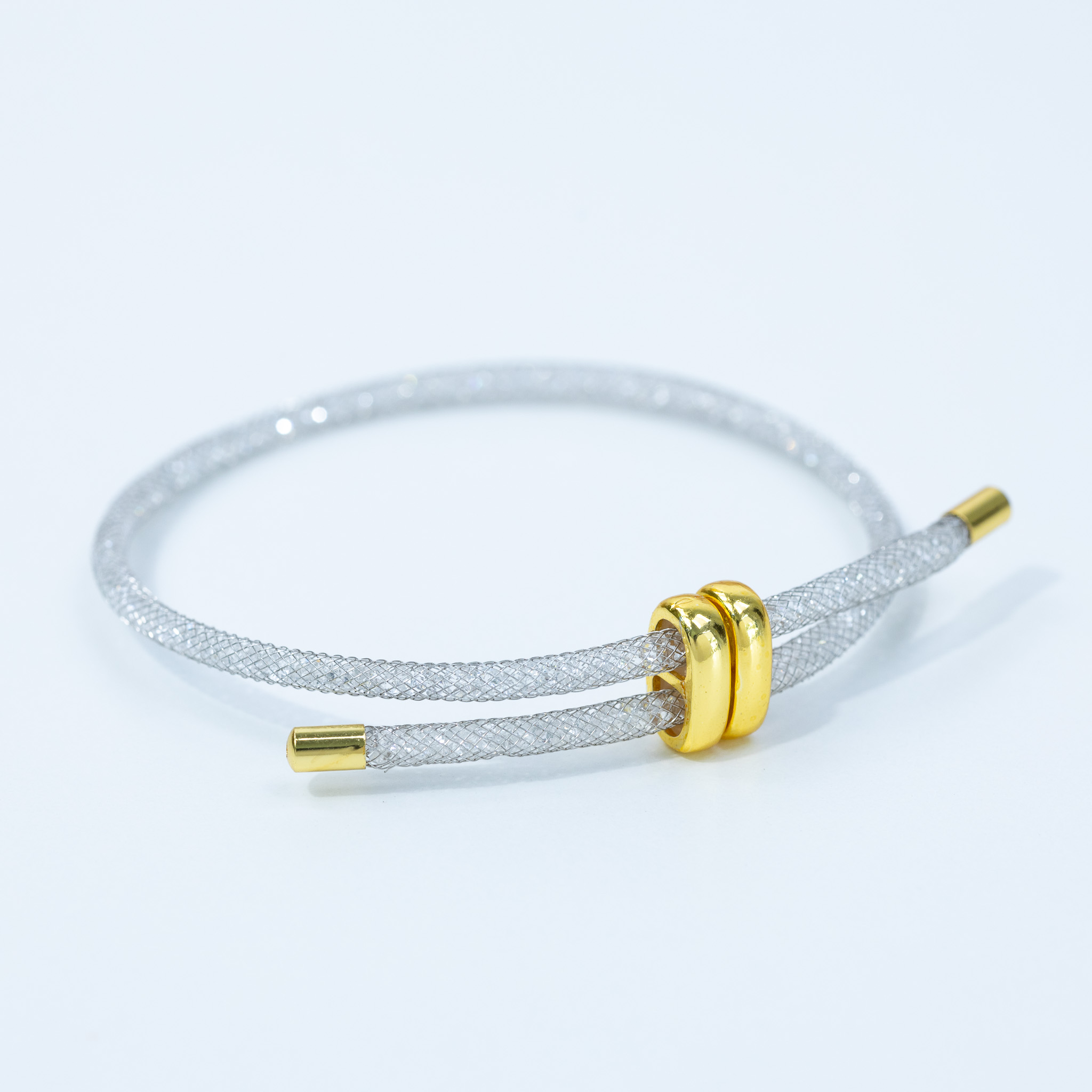 20168 Grey Adjustable Leather Bracelets