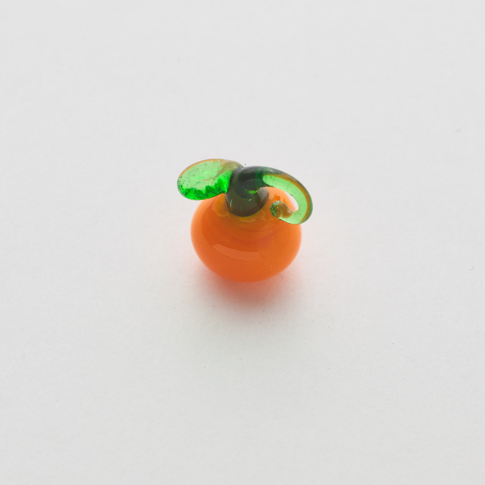 9169 Orange Murano Beads Crystal Charm