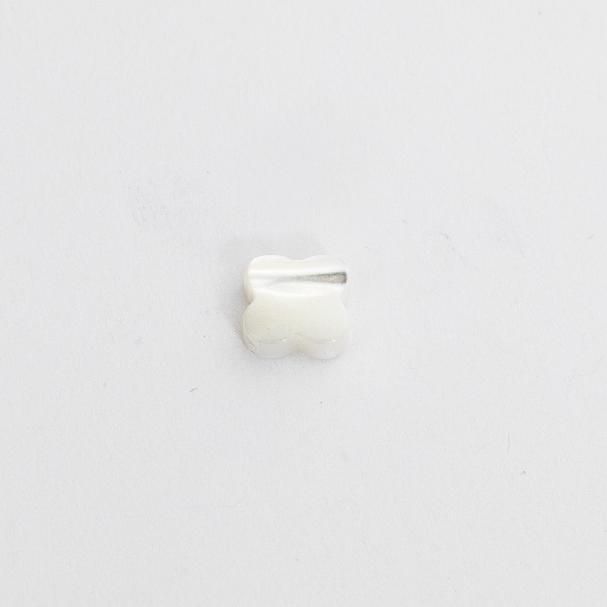 18966 Shell Clover Spacer  8mm