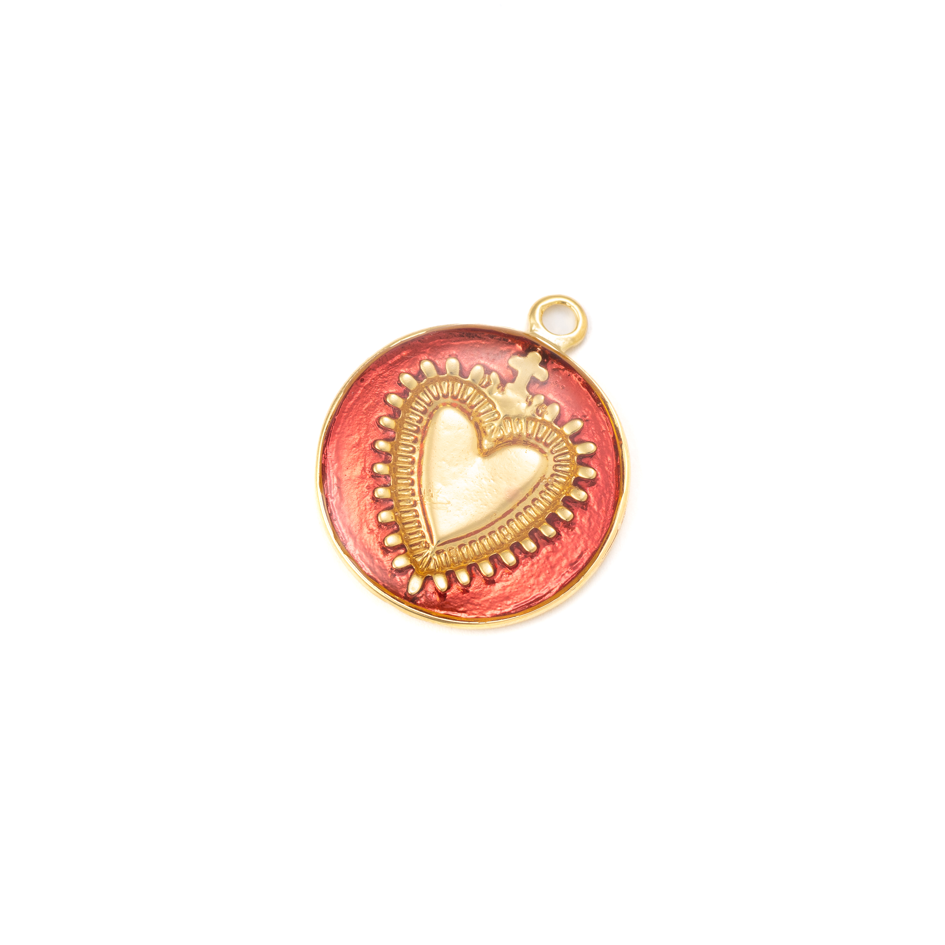 20319 Red Heart of Jesus Pendant