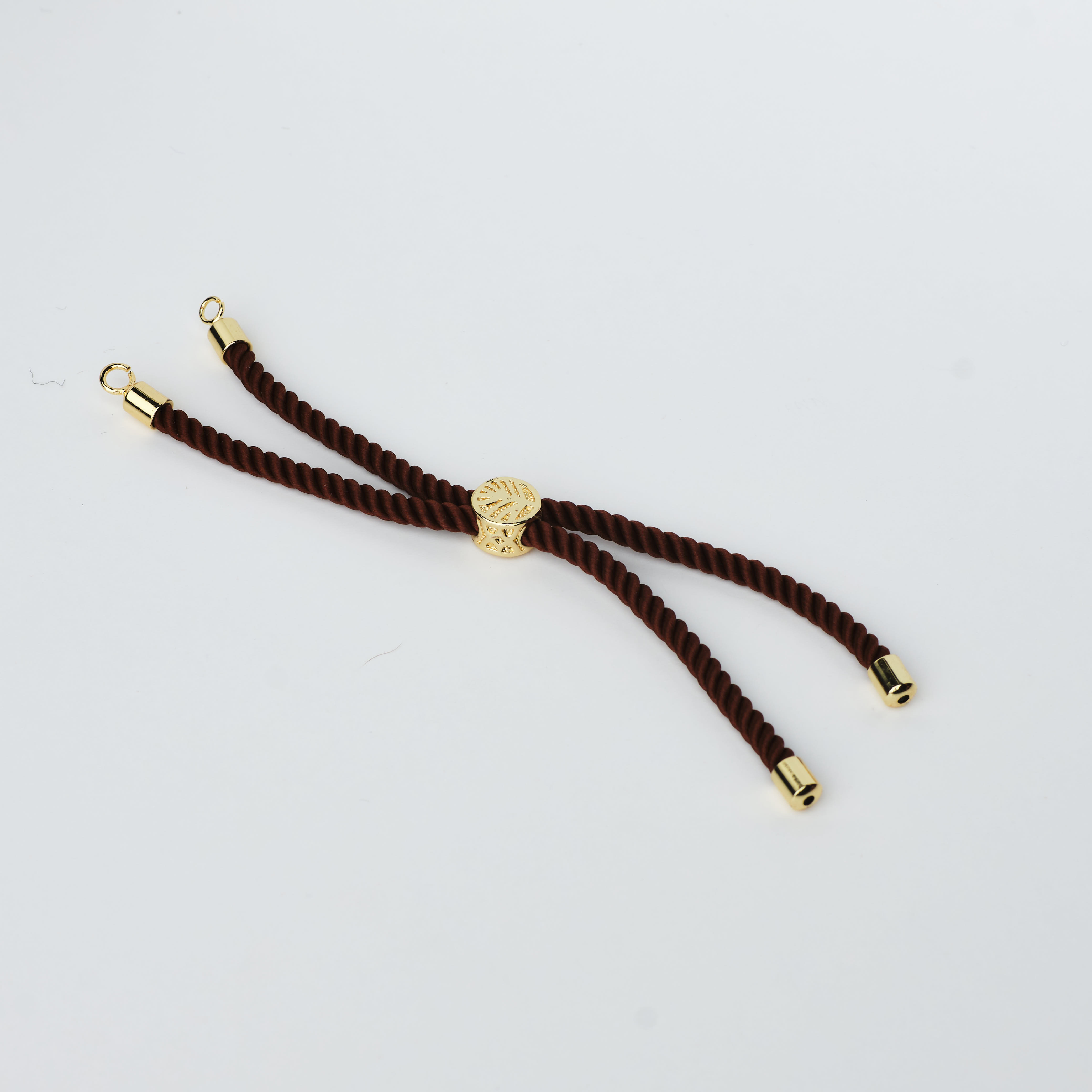 11639 Cordón de pulsera ajustable marrón oscuro